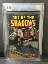 Out Of The Shadows #13 CGC 6.0 Pre Code Horror Golden Age 1954 OW/W