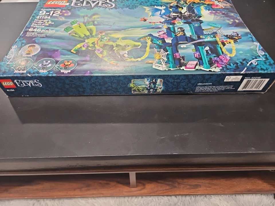 Torre de Noctura y el Zorro de Tierra Rescate LEGO ELFOS (41194) Usado 100% COMPLETO Foto 2 de 4