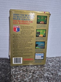 RBI Baseball: Tengen (Nintendo NES, 1988) W/ Box, game,sleeve Only  tested