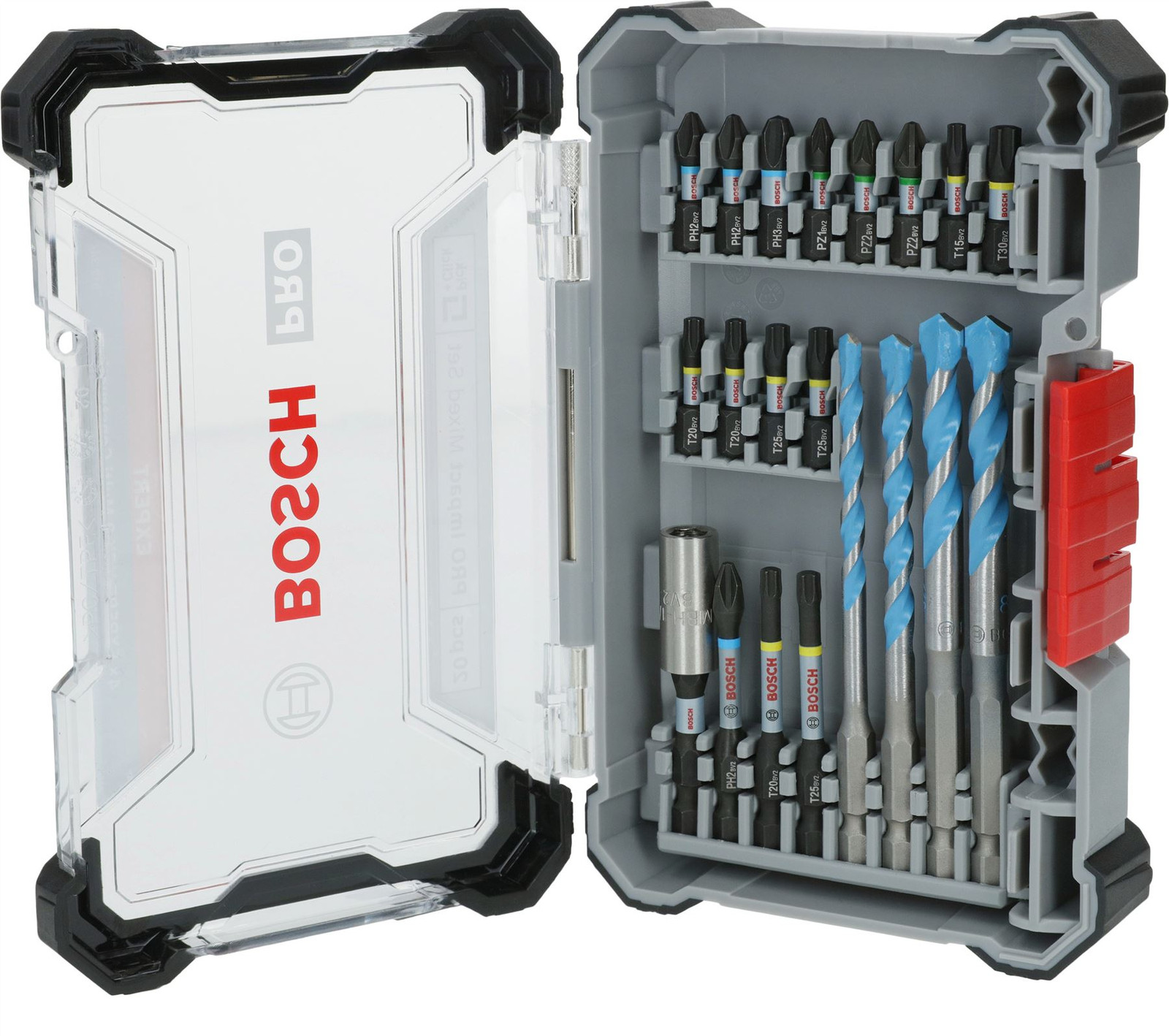 Bosch PRO Impact Screwdriving Multiconstruction Drill Bit Set 20 pcs 2608521U83