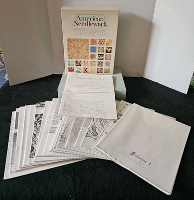 Book of Patterns & Instructions for American Needlework Womans Day 1961 Full Set