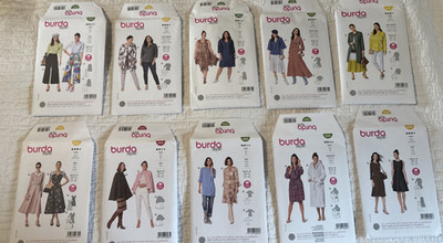 Choice Burda  Style Women's  Pattern Collection UNUSED