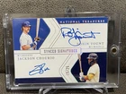 🔥Jackson Chourio Robin Yount 2025 Panini National Treasures Synced Auto /25