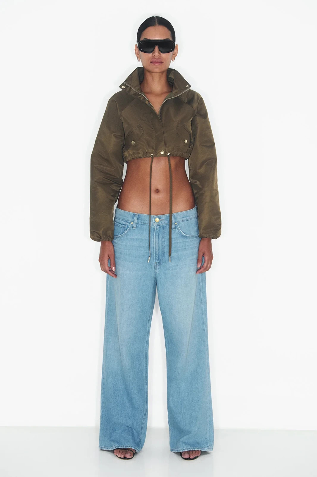 Women's Hudson Jeans Brooks Nader Low-Loose Jean Poolside Size 33 NWT $235 MSRP