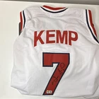 Shawn Kemp Signed USA Basketball Team #7 Jersey Autographed