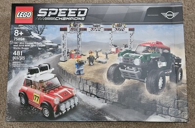 Lego 75894 2019 Speed Champions 1967 MINI Cooper & 2018 John Cooper Works Buggy