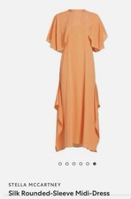 NWT Stella McCartney Silk Rounded Sleeve Dress Sz 42