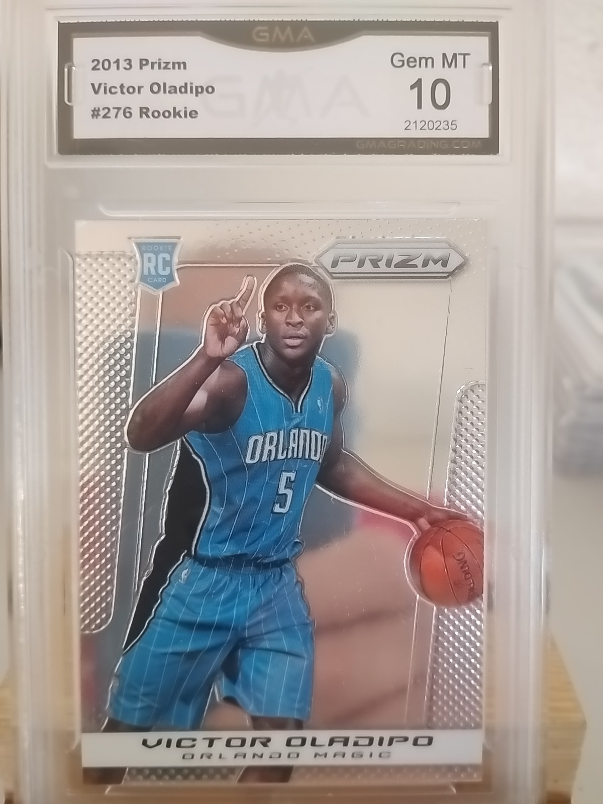 2013-14 Panini Prizm Victor Oladipo #276 Silver Prizm (RC)