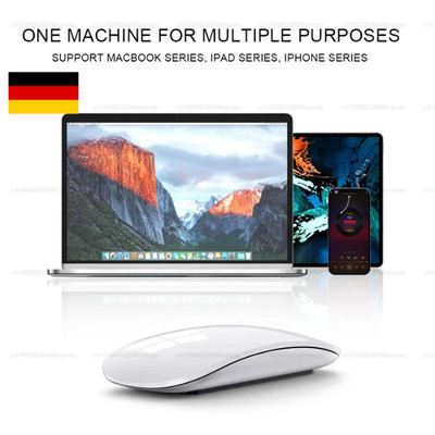 Kabellose Magic Mouse für Apple MacBook Pro Air, Microsoft Laptop, Mac