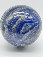 Fluoreszenz Lapislazuli Kugel Dekoration  6460g 16cm Durchmesser