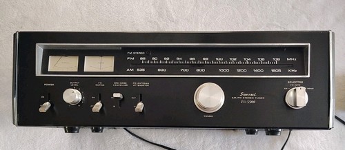 Sansui TU 5500 AM/FM Tuner Tested Read
