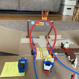 LEGO #4982 SpongeBob SquarePants Mrs Puffs Boating School 2007 + #7610 Boat