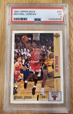 1991 Upper Deck Michael Jordan #44 PSA VG 3
