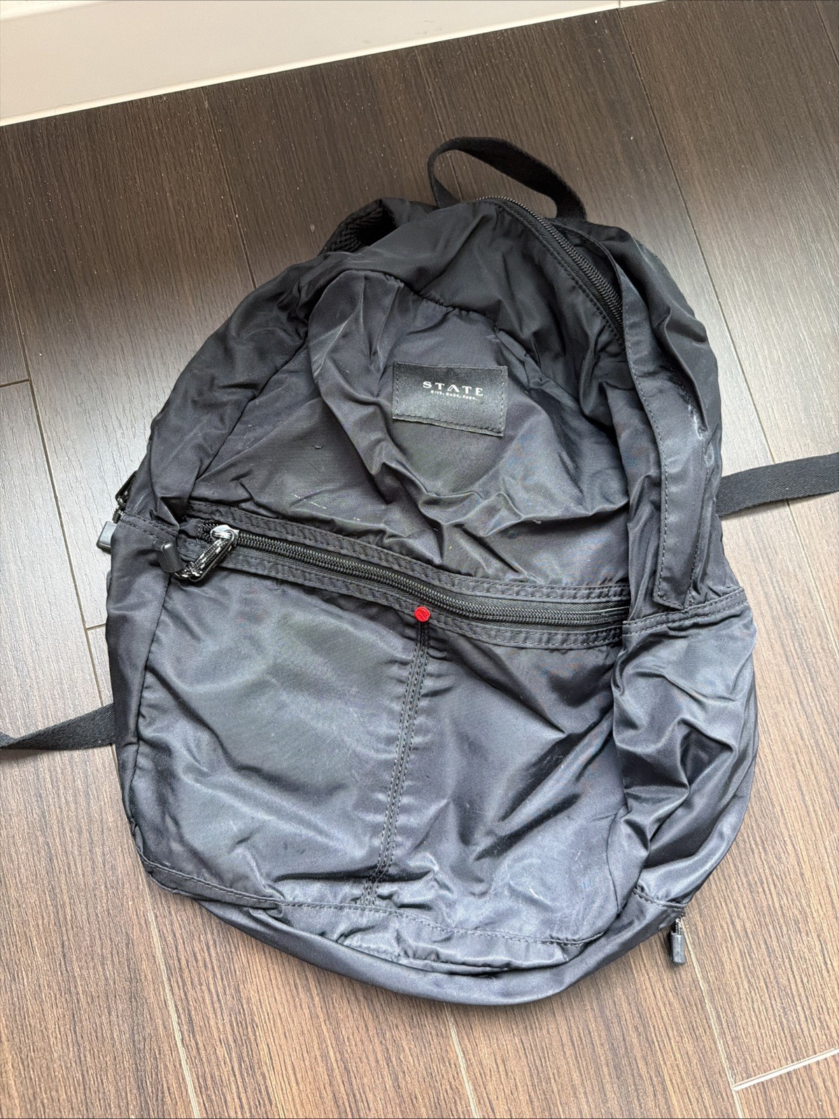 STATE Nylon Backpack Black - image 1