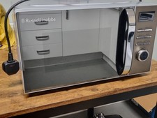 Russell Hobbs RHMD832T Digital Solo Microwave Oven Easy Clean 20L 800W Titanium