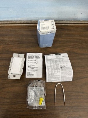 Lutron RRD-8ANS-WH Radio Ra2 RadioRA RA Switch - NEW IN BOX