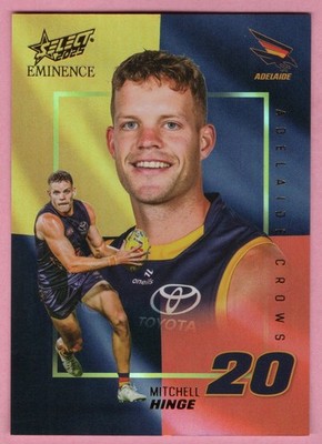 2025 AFL SELECT EMINENCE COLOURS CARD - [ADELAIDE] - C4 Mitchell HINGE /190