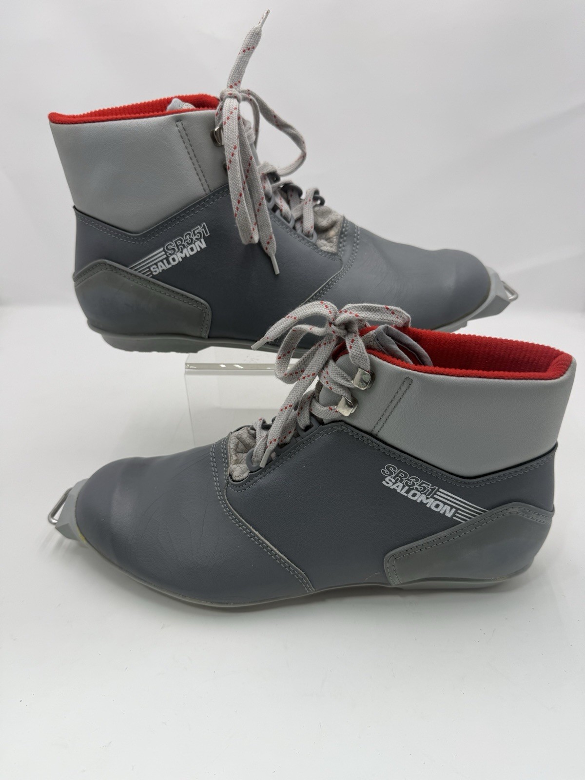 Scarponi da sci vintage Salomon SR351 Cross County taglia EUR 45