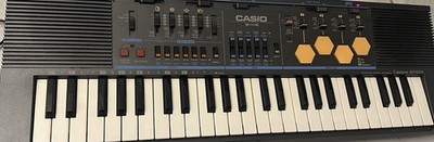Casio Casiotone MT 500 + Tragetasche Keyboard 80er Drums
