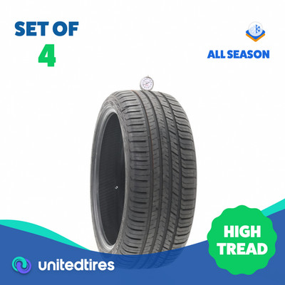 Set of (4) Used 215/40R18 Nokian Surpass AS01 89W - 9.5/32