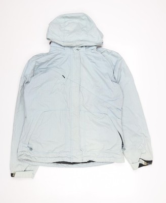Ripzone Damen Skijacke blau L mit Kapuze wasserdicht Mantel