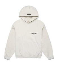 Fear of God Essentials Pullover Hoodie   Light Oatmeal   Size L   New With Tags