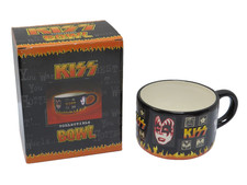 KISS COLLECTIBLE BOWL IN BOX OFFICIAL 2001