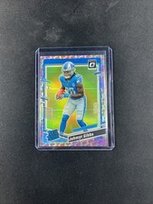 Jahmyr Gibbs 2023 Panini Optic Rare Rated Rookie 100 Emoji (💯 SSP, Hit, RC)