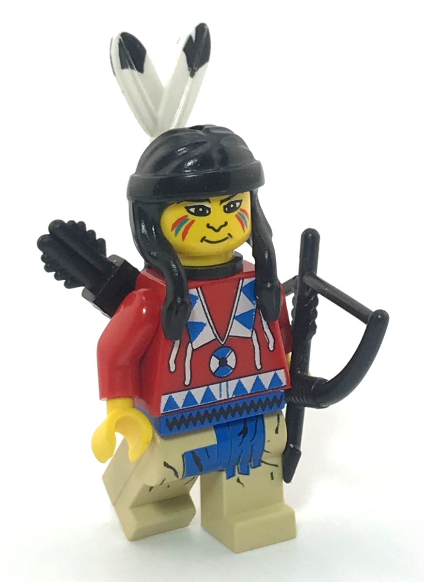 Western Indian 2 - Black Quiver From Lego Set #6748 Boulder Cliff