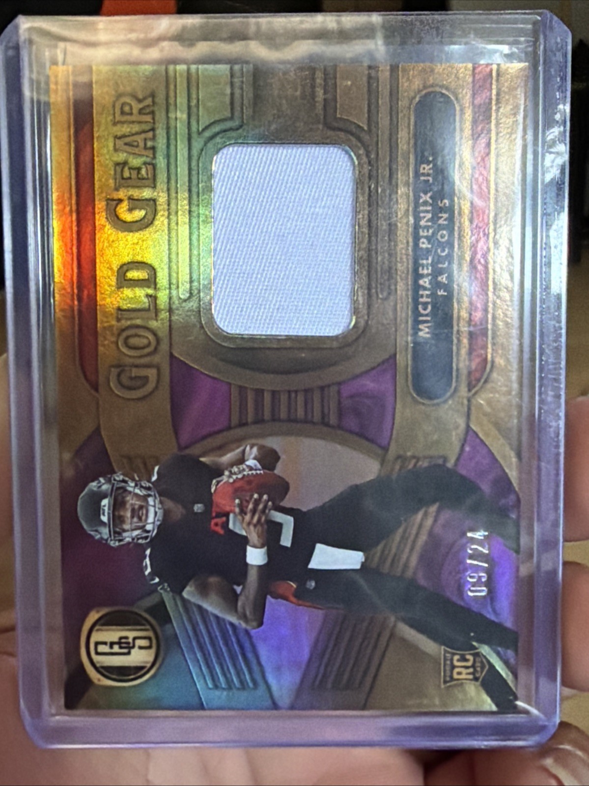 2024 Panini Gold Standard - Gold Gear Michael Penix Jr. #GG-MPJ Rose Gold 09/24