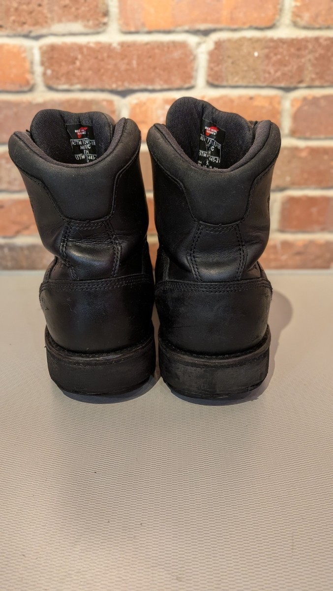 Red Wing Shoes 2447 Traction Tred Lite Black Work Boots ASTM  display picture 2