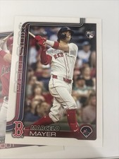 TOPPS UPDATE SERIES MARCELO MAYER ROOKIE BOSTON RED SOX #US105 BASEBALL CARD