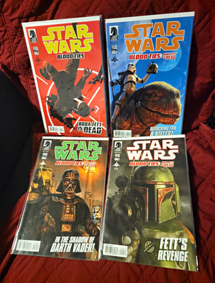 Star Wars: Blood Ties Boba Fett Is Dead Comic Book Lot Dark Horse 2010
