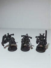   Lot of 3 World Eaters Khorne Berzerkers 40k OOP Plastic Chaos Space Marines