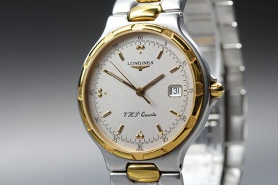 [Near MINT] Longines Conquest VHP L1.613.3 35mm Quartz Men's Watch From JAPAN