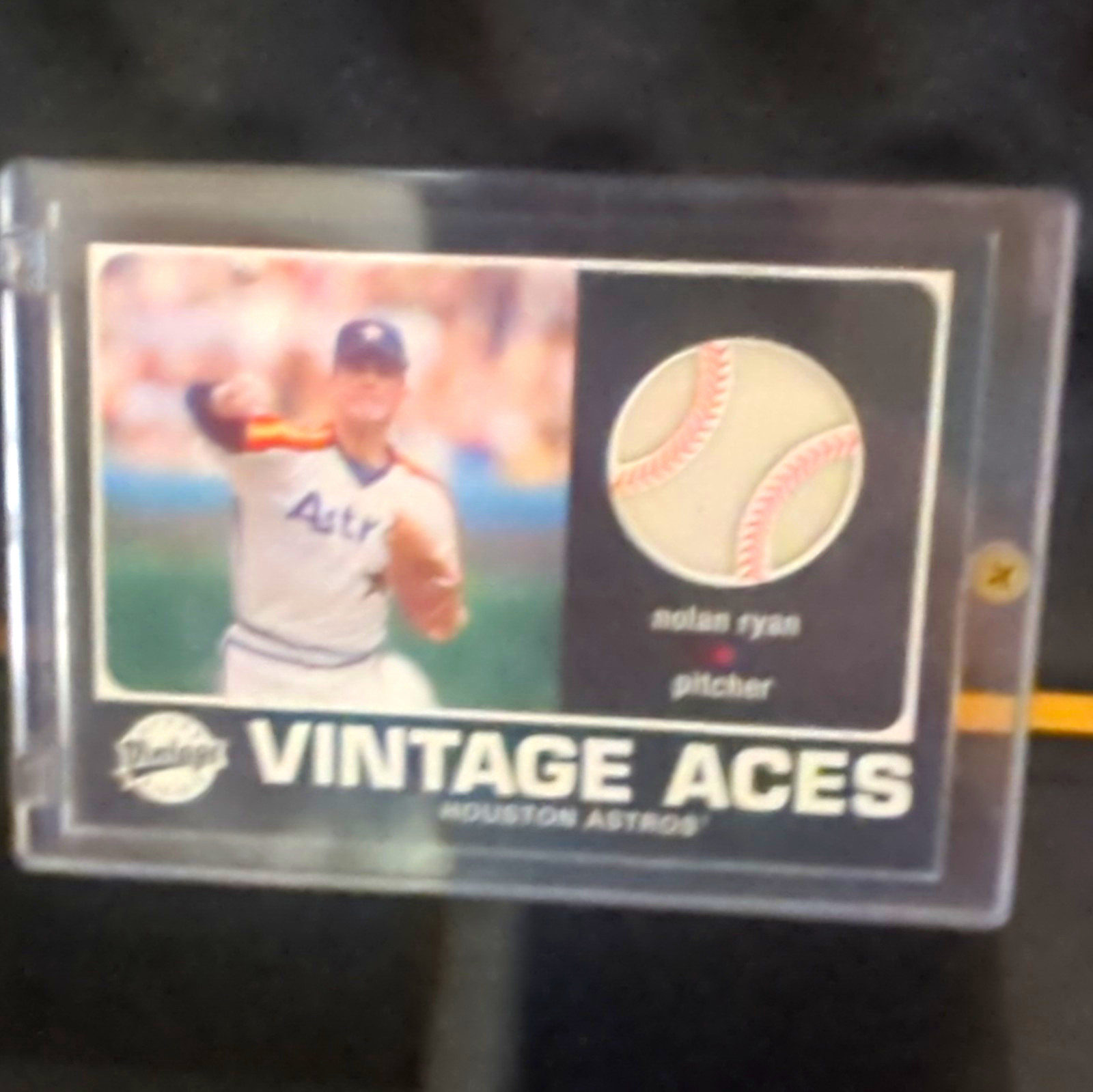 Upper Deck Vintage Nolan Ryan Vintage Aces Houston Astros #A-NR (MEM, Insert)