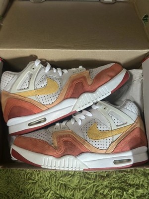 Size 10 - Nike Air Tech Challenge II Light Bone Laser Orange 2016 Agassi Tennis