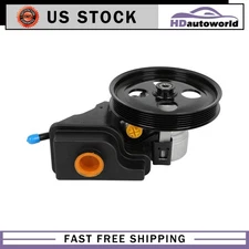 Power Steering Pump w/Reservoir Pulley Fit Cadillac DTS Buick Lucerne 2006-2011