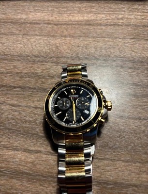 movado brand stainless steel men s wrist watch