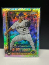 2025 Topps Chrome Update Series - Logan Henderson #USC65 X-Fractor (RC)