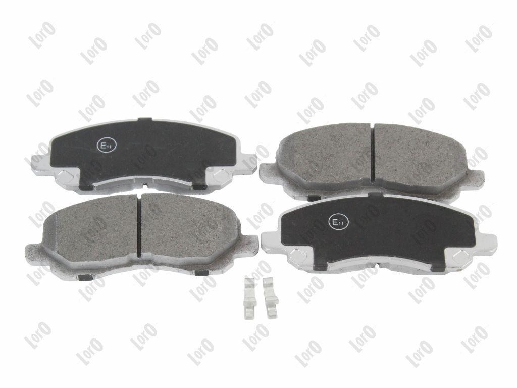 ABAKUS Brake Pad Set Disc Brake 231-01-343 for Chrysler Dodge, Reinforced