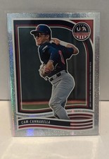 2024 Panini Stars and Stripes - Cam Cannarella #152 Sparkle (RC)