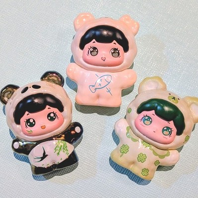 Lot of 3 BAOBAO Pet Store Outing Series Figure Doll Confirmed Blind Box Cute Toy