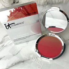 It Cosmetics CC+ Ombre Radiance Blush Coral Flush, Hard To Find ~ New In Box