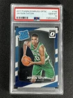 2017-18 Panini Donruss Optic Jayson Tatum #198 Rated Rookie RC PSA 10 Gem Mt