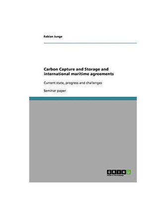 Carbon Capture and Storage and international maritime agreements: Current state,