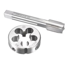 M15 x 1mm Metric Tap and Die Set HSS Machine Thread Tap with Round Die