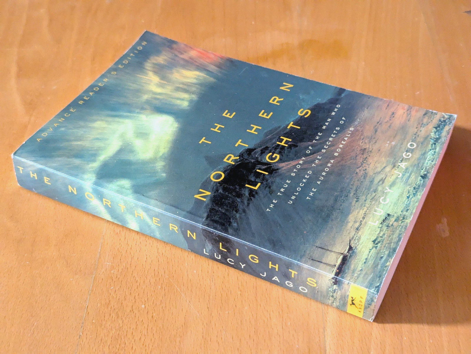 THE NORTHERN LIGHT Lucy Jago, Advance Reader's Edition, Collector's Ed, 2001