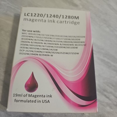 Brother Druckertinte Magenta Tintenpatrone Ablaufdatum 2020