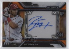 2016 Topps Strata Auto Orange 23/125 Jose Peraza #SA-JP Auto 0nr